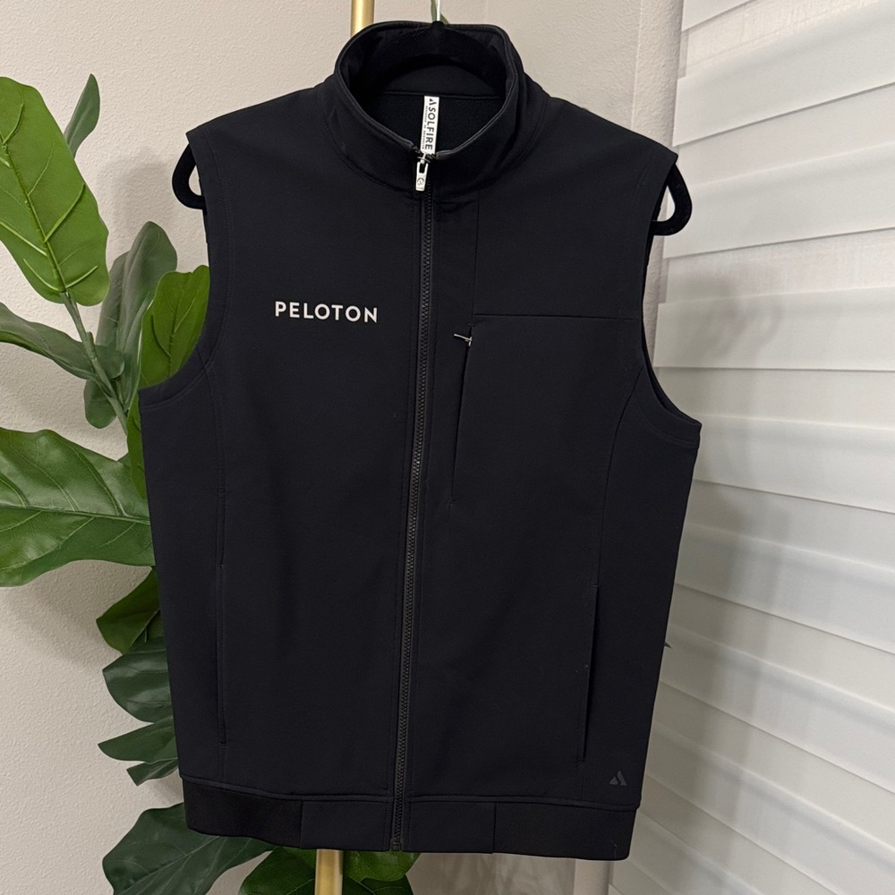 Peloton Solfire Zippered Vest Men's Small, Women's M/L